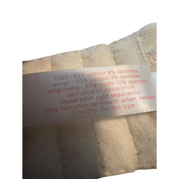 Cacique Boost Plunge Bra Underwire Padded 40D Beige - Picture 5 of 6